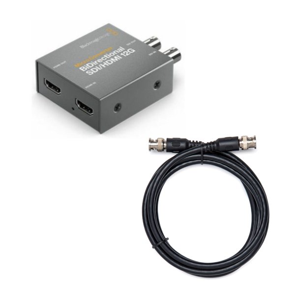 Blackmagic Design Micro Converter BiDirectional SDI/HDMI with 2x 3GSDI