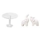 thumbnail image 1 of Esculturas De Elefantes En Miniatura Para Casa De Muñecas, Mesa Redonda, Adornos únicos Para Decoración De Mesa, Estatuas De Animales Para Entrada, Oficina, Dormitorio, Jardín, Casa De, 1 of 7