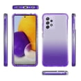thumbnail image 2 of Takfox for Samsung Galaxy A52 5G Case, Crystal Clear Phone Case Full Body Rugged Cover Slim Shockproof Phone Bumper with [2 Tempered Glass Screen Protector] [Hard PC+Soft TPU ]- (6.5'' 2021)-Purple, 2 of 6