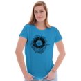 thumbnail image 4 of Whale Compass Free Spirit Animal Womens Fitted Plus Size Graphic Tee Brisco Brands 2X, 4 of 5
