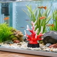 thumbnail image 3 of ZhangC Artificial Coral Reef Decor, 1.8x3.9 Inches Aquarium Decor Artificial Coral, Realistic Sea Inspired Ornament for Fish Tank Aquarium Corals Decoration(Red), 3 of 6