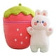 thumbnail image 3 of Peluche de fresa, juguete de verduras, almohada decorativa, novedad, con cremallera Conejo de 40 cm., 3 of 9