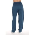 thumbnail image 3 of Just Love Stretch Solid Scrub Pants for Women 6825-CAR-M (Carribean Blue, Medium), 3 of 3