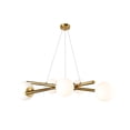 thumbnail image 6 of AC11976BR Artcraft Lighting Modena - 6 Light Chandelier-6 Inches Tall and 28 Inches Wide, 6 of 9
