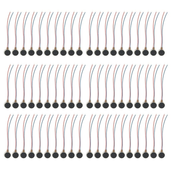 Motor de vibración plano de moneda, motor de vibración plano de 30 piezas Motor de vibración plano de moneda ultradelgado Motor de vibración plano Rendimiento lleno de energía