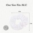 thumbnail image 3 of Motique Accessories 9 Pack Hair Scrunchies Ties for Adult Female (Classics), 3 of 5