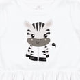 thumbnail image 4 of Inktastic Cute Zebra, Safari Animals, Jungle Animals, Wild Animals Girls Toddler Dress, 4 of 5