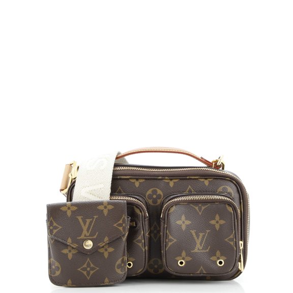 Pre-Owned Utility Crossbody Bag Monogram Canvas By Rebag
