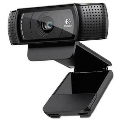 Logitech HD Pro Webcam C920, 1080p, Black