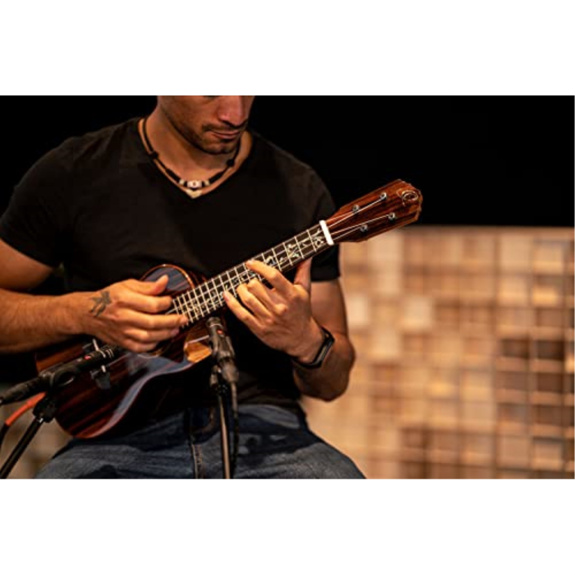 Elite Series Concert Acoustic-Electric Ukulele w/ Bag