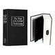thumbnail image 1 of Caja De Valor Forma De Libro Plastico 18 Cm Con Combinacion negro Kingsman Negro, 1 of 4