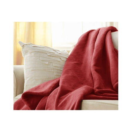 Sunbeam Microplush Electric Heated Throw Blanket - Assorted Colors / Patterns