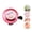 Color:Pink, variant on Cute Bike Ring Bells with Stickers Children Bicycles Bells Loud Cycling Ringing Horn for Road Mountain Bike Scooter