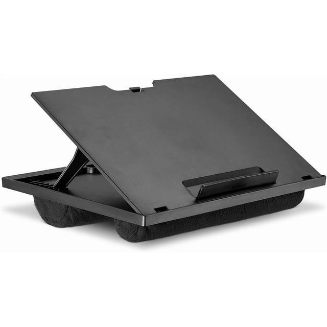 Plateau pour Portable Réglable Plateau de Genoux pour Portable Support de Portable Plateau de Genoux de Bureau avec Coussin Table pour Portable Plateau de Table à Dessin Plateau pour Portable pour Sofa