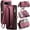 Wine Red, variant on CaseMe Leather for Google Pixel 11 Pro XL Case Wallet【RFID Blocking】with 10-Card Holder Zipper Bills Slot, Soft PU Leather Magnetic Shoulder Wrist Strap for Google Pixel 11 Pro XL Wallet Case Women