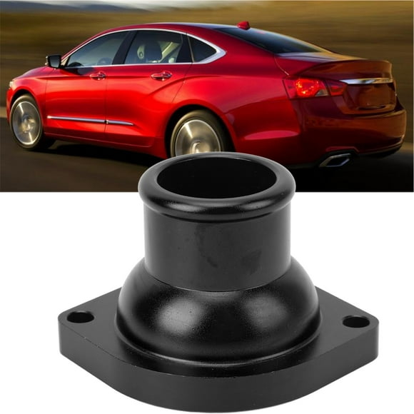 Engine Coolant Thermostat Housing, Thermostat Housing Improved Coolant Flow Billet Aluminum Thermostat Housing for LS Series LS1 LS2 LS6 LS7