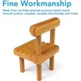 thumbnail image 4 of Belinkon Lindo Mini Soporte Para Teléfono Para Silla, Soporte De Escritorio De Madera Completamente Ensamblado, Compatible Con Teléfono Inteligente, Kindle, Pad, Switch, Tableta, L, 4 of 5
