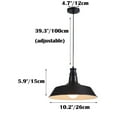 thumbnail image 2 of Vintage Indusrial Style Metal Light Fixture for Kitchen Island, Colorful Retro Iron Pendant Lighting for Dining Room, Simple American Farmhouse Hanging Lamp, Rustic Ceiling Chandelier, 2 of 7