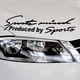 thumbnail image 4 of Ath285-Car Styling Sports Mind Pegatina Emblema Insignia Calcomanía Auto Faro Capó, 4 of 4