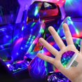 thumbnail image 1 of Multicolor USB LED Car Interior Lighting Kit Atmosphere Light Neon Lamp (Black), 1 of 10