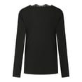 thumbnail image 5 of gakvbuo Plus Size Pullover Sweaters For Women Long Sleeve Sweatshirts Fall Tunic Tops Women Solid V Neck Long Sleeve Lace T Shirt Polluver Blouse Tops, 5 of 8
