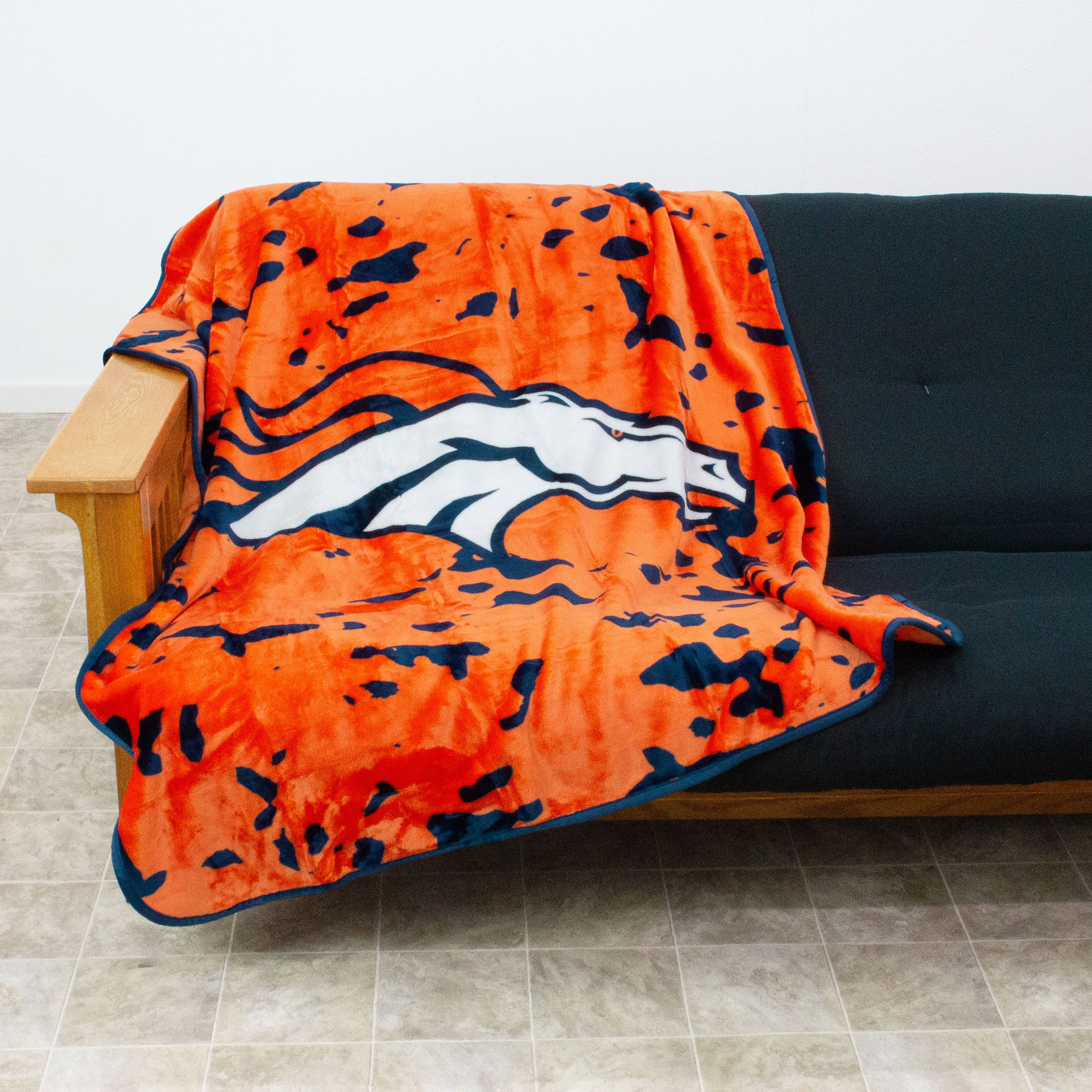Denver Broncos 50" x 60" Teen Adult Unisex Comfy Throw Blanket - image 4 of 5