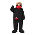thumbnail image 3 of Faraee Kids Adults Funny Big Mouth Monster Footed Onesie Soft Plush Cartoon Jumpsuit with Shoes Silly Fleece Hooded Halloween Outfit, 3 of 6