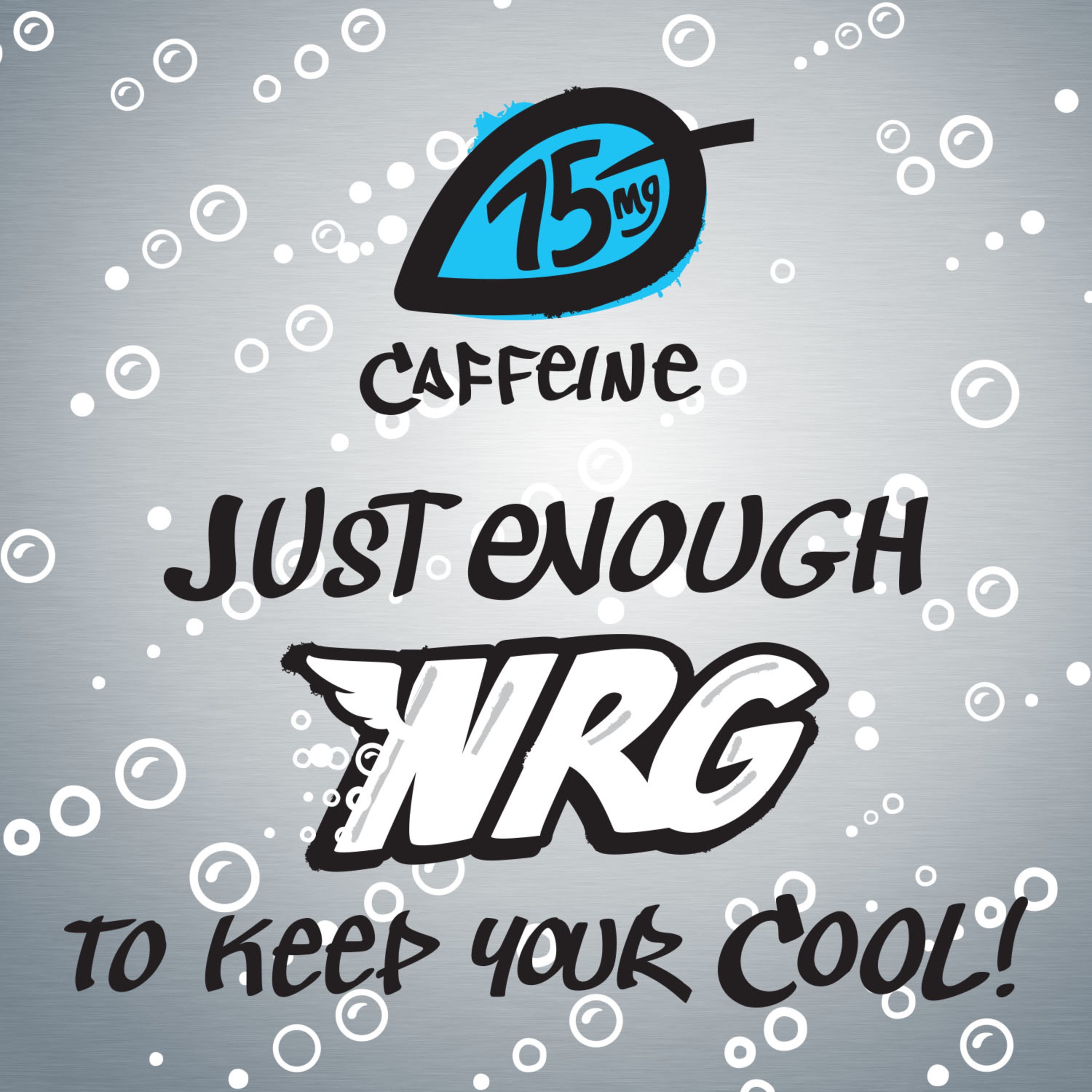 Splash NRG, White Peach Flavored Sparkling Energy Water Beverage, 11.5