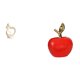 thumbnail image 1 of Escultura Artística De Pareja De Resina Y Adorno De Fruta De Cerámica Para El Hogar, Escritorio, Armario, Cafetería, Sala De Estudio, Regalo De Aniversario Y Vacaciones., 1 of 8