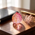 thumbnail image 2 of Colorful Glass Walnut Figurine Ornament,Simulation Walnut Tabletop Decor,Shiny Crystal Style Collectible Statue,Decorative Accent for Shelf Windowsill,Nice Christmas Gift for Collectors and Elders, 2 of 7