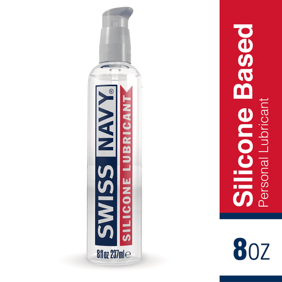 Swiss Navy Premium Silicone Sex Lubricant, 8 Ounce, MD Science Lab