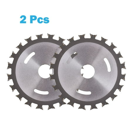 

2 Pcs Multitool Alloy Woodworking Double Side Saw Blade Circular Cutting Disc