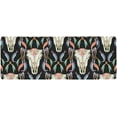 thumbnail image 1 of RYLABLUE Watercolor Buffalo Skull Art Extra Extended Large Gaming Mouse Pad Mat Desk Pad Keyboard Mat 31.5x12 inch, 1 of 3