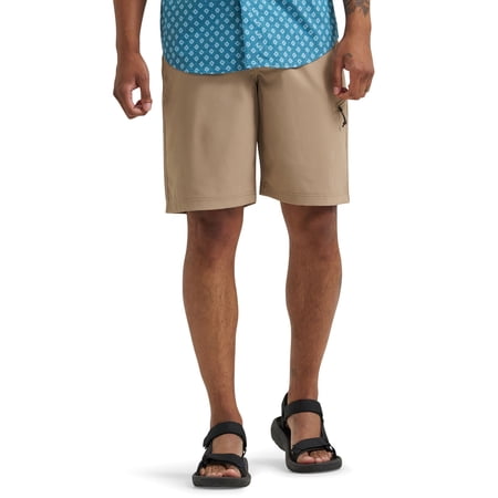 Wrangler Men's and Big Men's Outdoor Performance Side Elastic Waist Short (30-48)