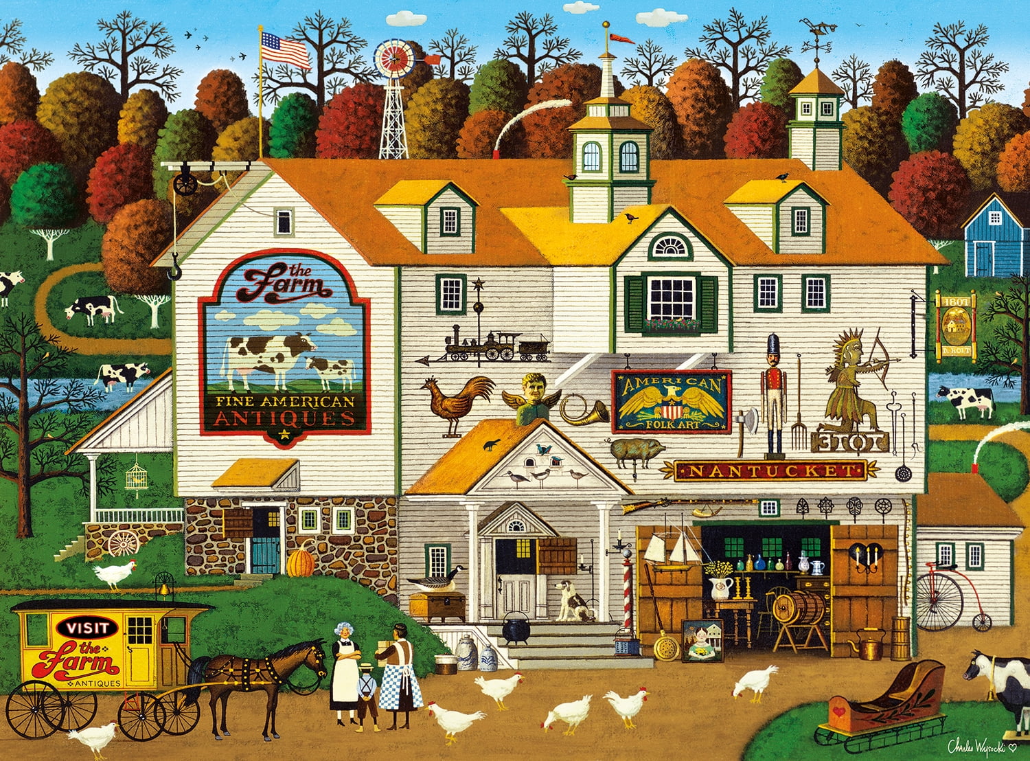 Buffalo Games 1000pc Wysocki Puzzle Ast