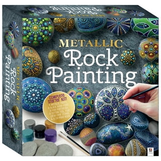Rock Painting Kit – Complete Rock Painting Supplies with Waterproof Acrylic  Paints, Brushes & More – Paint Your Own Stepping Stones for Kids – DIY Arts  & Crafts Set for Ages 3 –