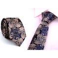 thumbnail image 1 of WTXUE Cravate, Cravate Décontractée Unie pour le Cou Fête Mariage Cravate Mince pour Homme Cravate Simple, 2# N, Taille Unique, 1 of 1