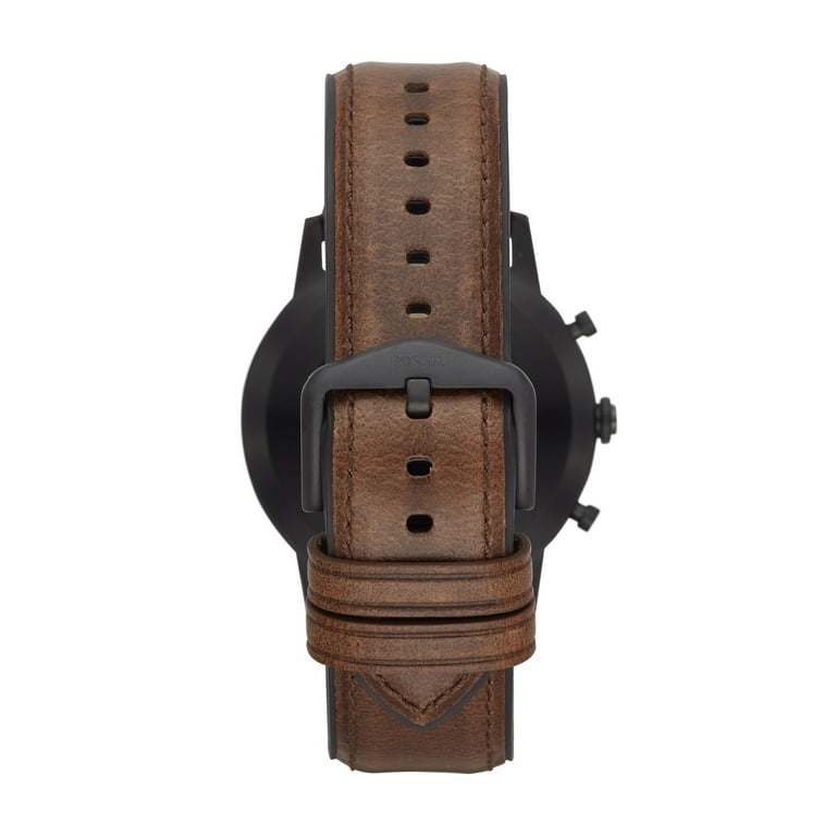 Fossil Men's Collider Hybrid Smartwatch HR Black-Tone