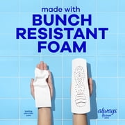 Always Infinity Feminine Pads, Size 1 Regular, with Wings, Unscented, 18 Count