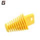 thumbnail image 3 of tapón de tubo de escape universal, accesorios para motocicleta, tubo de escape de motocross, purgador de aire de goma, silenciador, cubierta protectora de lavado, 3 of 5