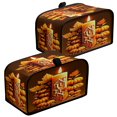 thumbnail image 1 of Funda antipolvo para tostadora de 4 rebanadas, para máquina de pan, horno, a prueba de polvo, para utensilios de cocina, protección contra huellas dactilares y a prueba de polvo, para regalo de mujer, 1 of 6