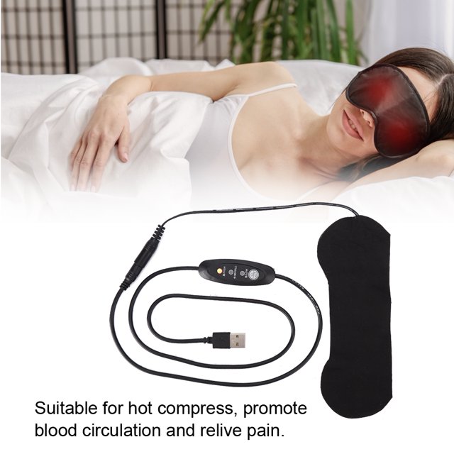 Herwey Portable USB Electric Clothes Heating Pad Eye Patch Pad Mat Sheet Heater,Eye Warming Pad,Cloth Heater