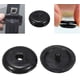 thumbnail image 1 of Clips de tope de cinturón de seguridad de plástico negro, 5 uds., para cinturones de seguridad de coche, 1 of 4