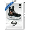 thumbnail image 3 of NHL Arizona Coyotes - Drip Skate 21 Wall Poster, 14.725" x 22.375", Framed, 3 of 3