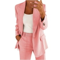 Abomasnow Blazer Sets Women 2 Piece Outfits Business Casual Outfits 2025 Dressy Casual Pant Suits Plus Size Wide Pants Suit Set
