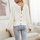 thumbnail image 5 of Suéteres Para Mujer Suéteres de Otoño Botón de Moda Reversible Manga Larga Cárdigan de Punto Tops Sueltos Blusa Suéter Odeerbi ODB132236, 5 of 6