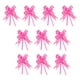 thumbnail image 4 of Ounissouiy 10 piezas Bow Pull Decor Arts Embalaje festivo DIY Crafts Ligero Impreso Plástico Hand-Pulled Flower Heart / Light Pink Corazón/Rosa Claro 10piezas Ounissouiy CBP588581, 4 of 4