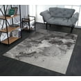 thumbnail image 2 of Logan Dark Grey Brown Cream Rustic Marble Design Modern Contemporary Area Rug Runner Tapis For Living Room BedRoom Hallway Dining Size 3x5 3x10 4 by 6 5x7 6x9 8x10 9x12, 2 of 11