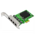 thumbnail image 4 of 2X Cartes Réseau/ethernet/LAN Adaptateur Réseau PCI-E Carte Réseau Realtek RJ45 Ethernet Internet Gigabit 4 Ports, 4 of 7
