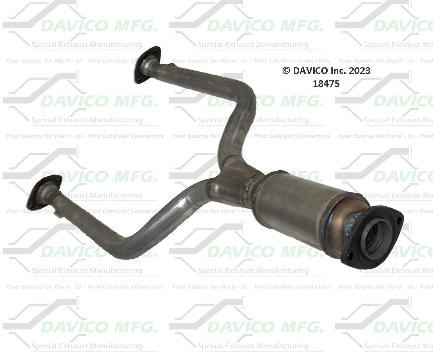 Davico Mfg 18475 Direct-Fit Catalytic Converter
